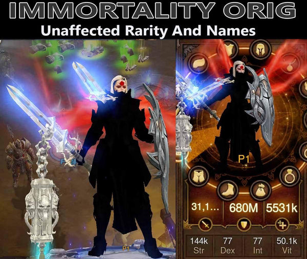Immortality Orig Light Crusader-Diablo 3 Mods - Playstation 4, Xbox One, Nintendo Switch