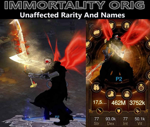 Immortality Orig Ulania Monk (v3)-Diablo 3 Mods - Playstation 4, Xbox One, Nintendo Switch