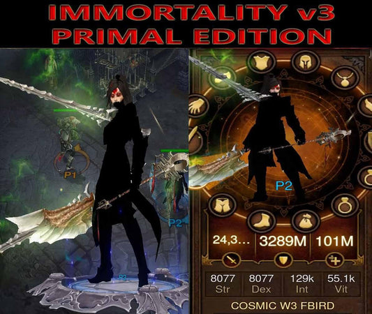 [Primal Ancient] Diablo 3 Immortal v3 Firebird Wizard Cosmic Diablo 3 Mods ROS Seasonal and Non Seasonal Save Mod - Modded Items and Gear - Hacks - Cheats - Trainers for Playstation 4 - Playstation 5 - Nintendo Switch - Xbox One