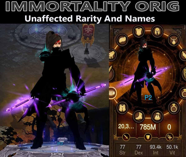 Immortality Orig Magnum Opus Wizard-Diablo 3 Mods - Playstation 4, Xbox One, Nintendo Switch