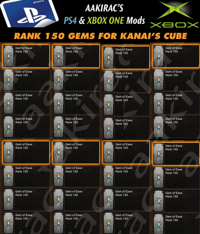 Level 150 Gem of Ease Bundle for Kanai's Cube - Ps4 Diablo 3 Mods Xbox One