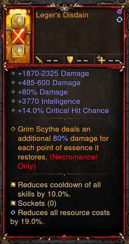 [Primal Ancient] [QUAD DPS] 2.6.1 Leger's Disdain Phylactery-Diablo 3 Mods - Playstation 4, Xbox One, Nintendo Switch