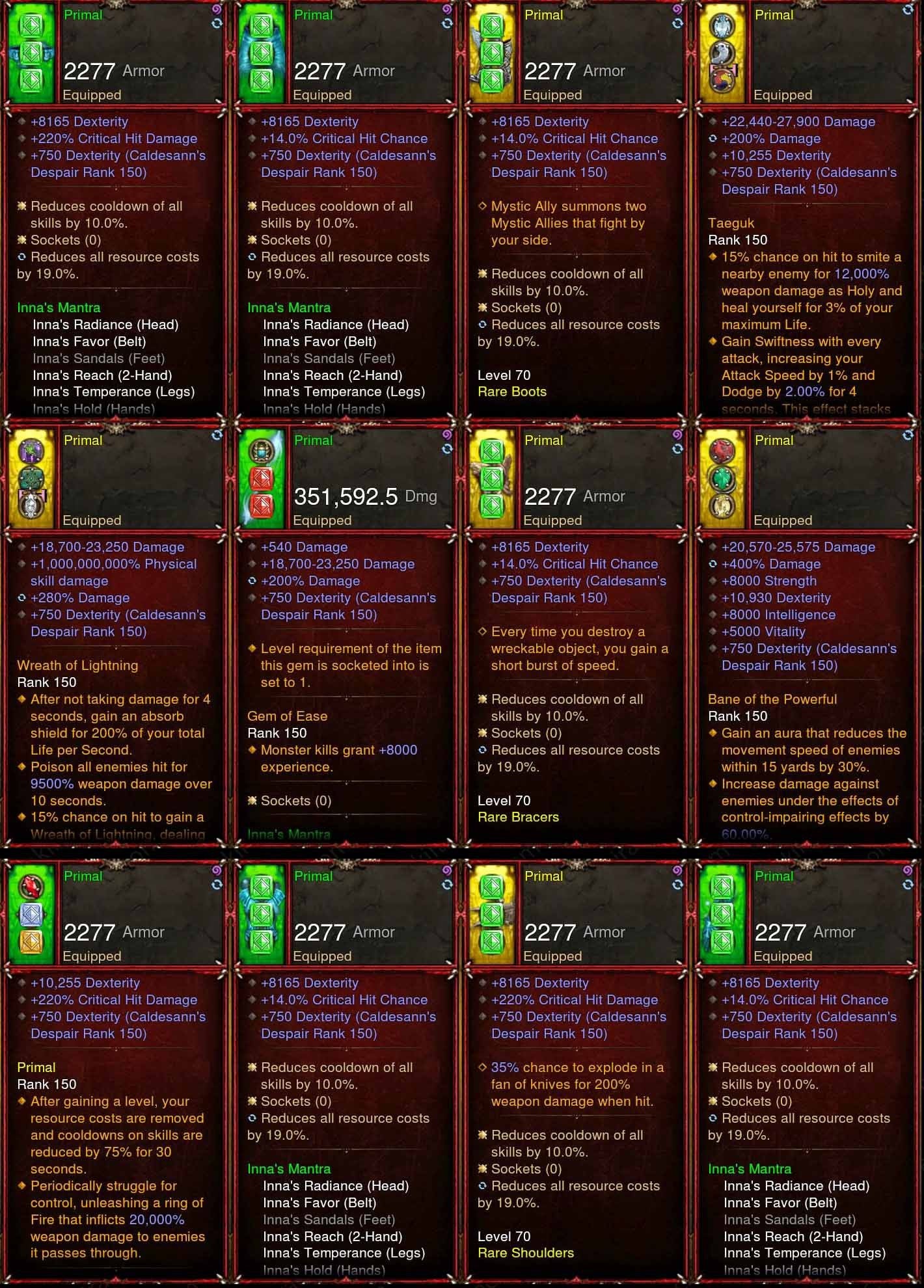 [Primal Ancient] Diablo 3 Immortal v3 Innas Monk Primal Diablo 3 Mods ROS Seasonal and Non Seasonal Save Mod - Modded Items and Gear - Hacks - Cheats - Trainers for Playstation 4 - Playstation 5 - Nintendo Switch - Xbox One
