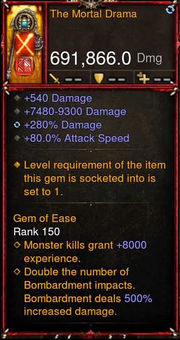 [Primal Ancient] 691k DPS 2.6.10 The Mortal Drama Diablo 3 Mods ROS Seasonal and Non Seasonal Save Mod - Modded Items and Gear - Hacks - Cheats - Trainers for Playstation 4 - Playstation 5 - Nintendo Switch - Xbox One
