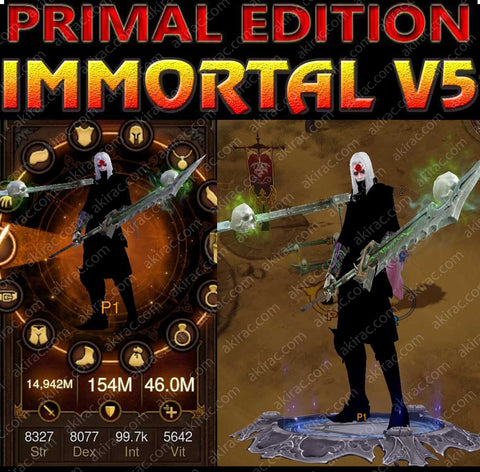[Primal Ancient] Immortality v5 Null Modded Necromancer Pestilence Set-Diablo 3 Mods - Playstation 4, Xbox One, Nintendo Switch