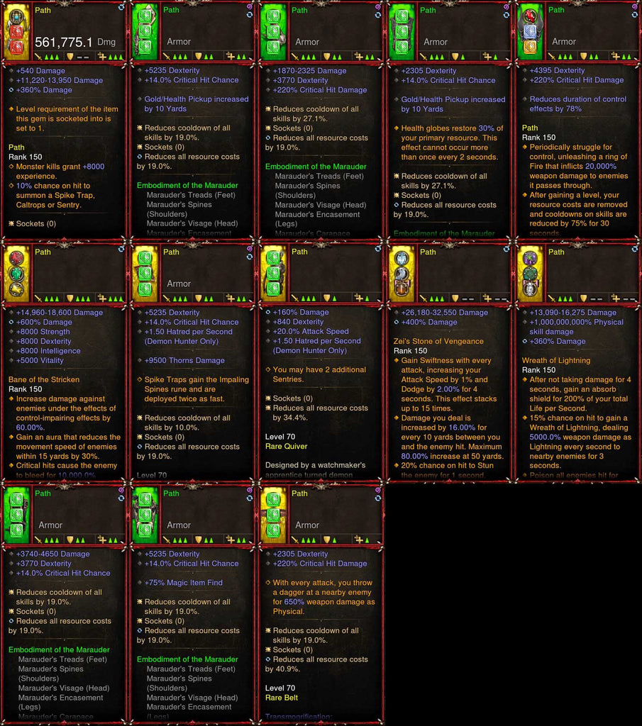 [Primal Ancient] [Quad DPS] [LIMITED] Diablo 3 IMv5 Marauder Demon Hunter Set Path W2-Modded Sets-Diablo 3 Mods ROS-Akirac Diablo 3 Mods Seasonal and Non Seasonal Save Mod - Modded Items and Sets Hacks - Cheats - Trainer - Editor for Playstation 4-Playstation 5-Nintendo Switch-Xbox One