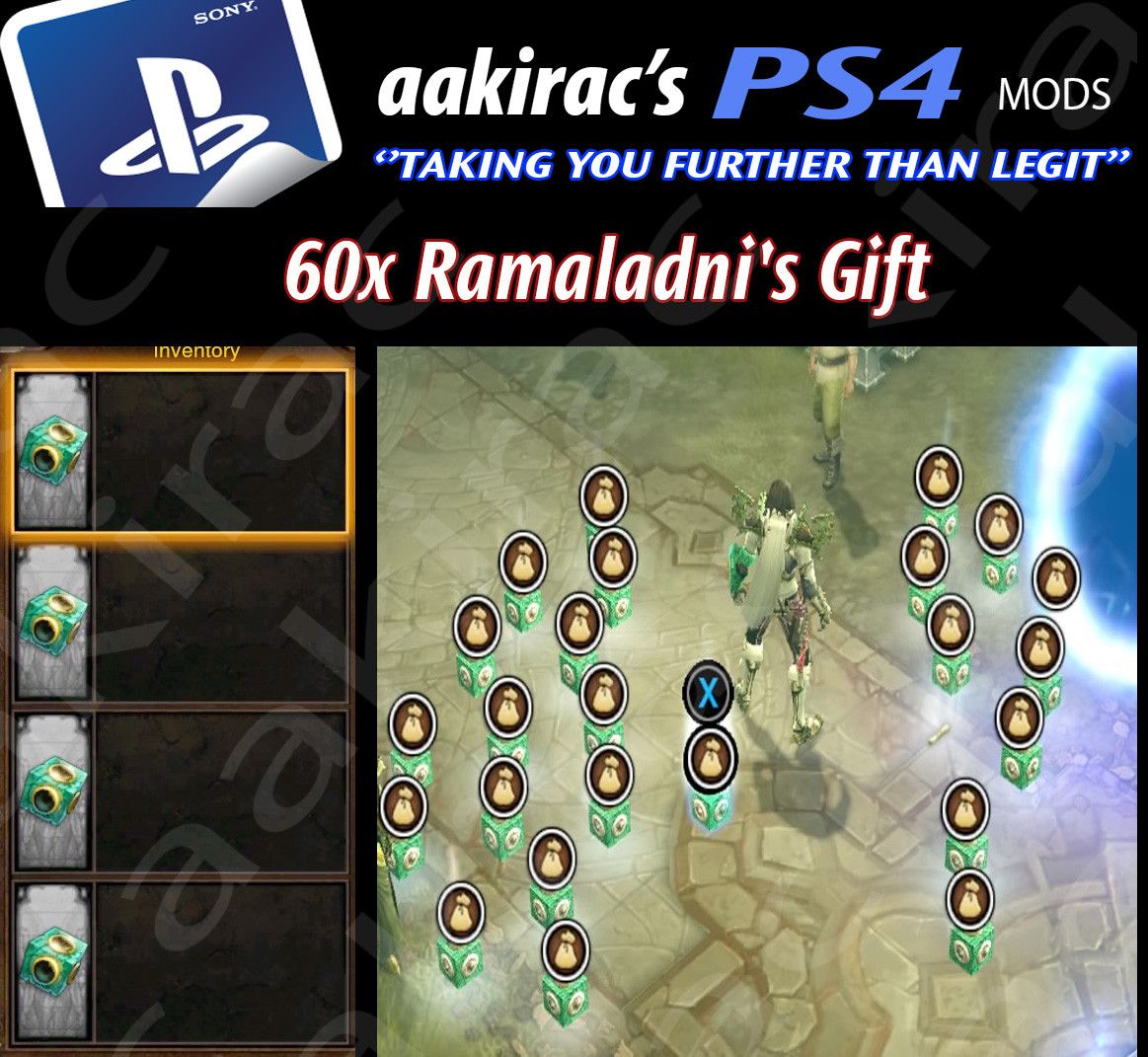 Ramaladi's Gift Diablo 3 Mods ROS Seasonal and Non Seasonal Save Mod - Modded Items and Gear - Hacks - Cheats - Trainers for Playstation 4 - Playstation 5 - Nintendo Switch - Xbox One