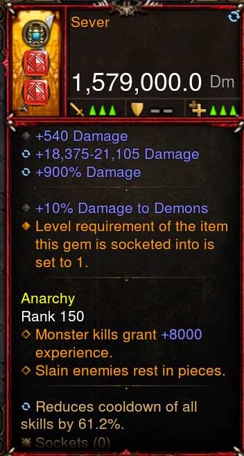 [Primal-Ethereal Infused] 1,579,000 DPS Acutal DPS Weapon SEVER Diablo 3 Mods ROS Seasonal and Non Seasonal Save Mod - Modded Items and Gear - Hacks - Cheats - Trainers for Playstation 4 - Playstation 5 - Nintendo Switch - Xbox One