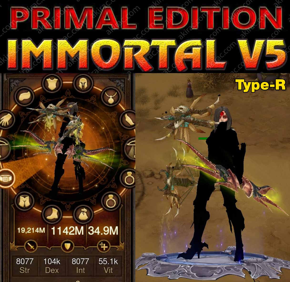 [Primal Ancient] Diablo 3 Immortal v5 Type-R Speed Strafe Demon Hunter Strider Diablo 3 Mods ROS Seasonal and Non Seasonal Save Mod - Modded Items and Gear - Hacks - Cheats - Trainers for Playstation 4 - Playstation 5 - Nintendo Switch - Xbox One