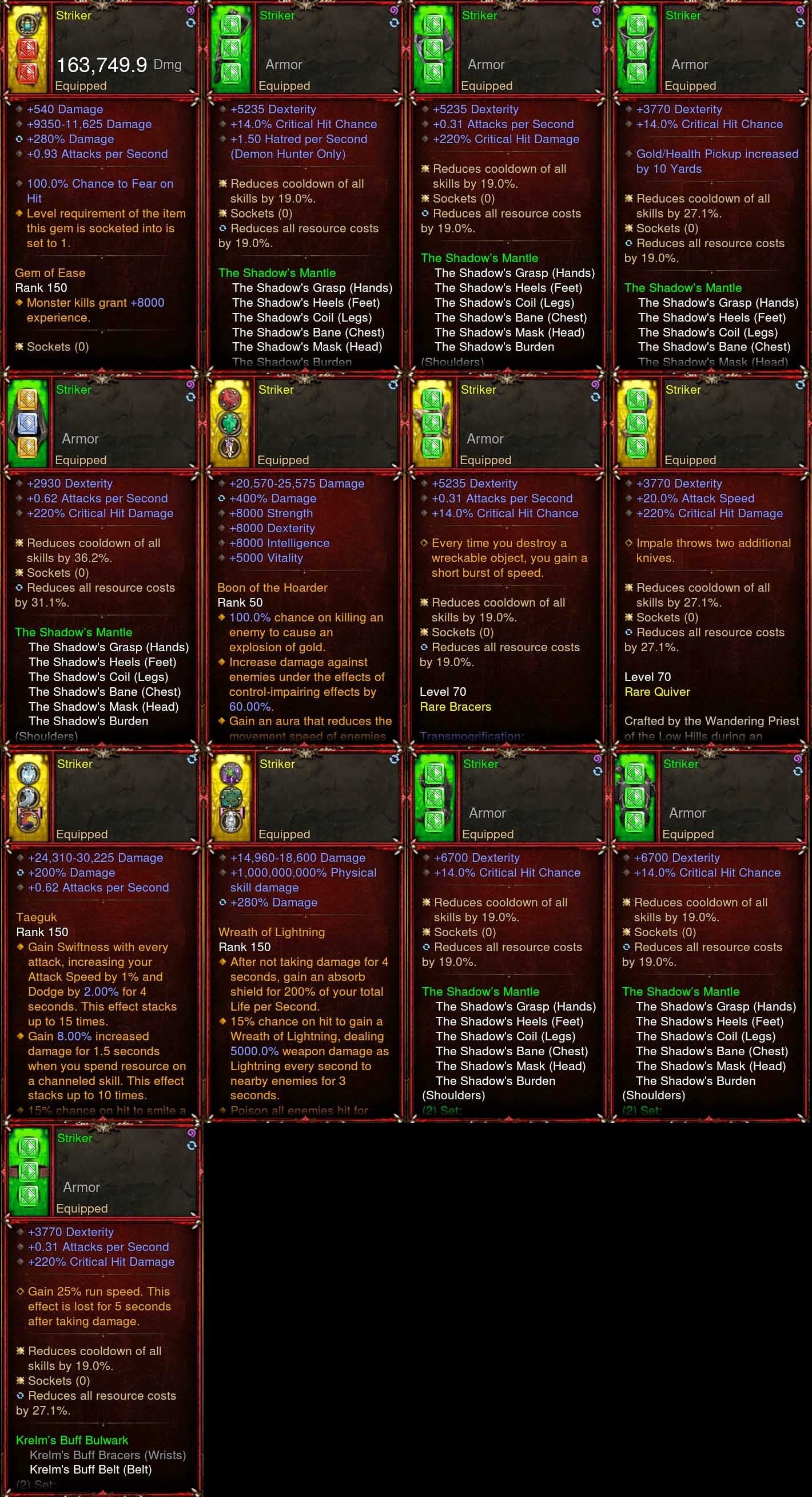 Seasonal [Primal Ancient] [Quad DPS] Diablo 3 Immortal v5 Type-R Speed Strafe Demon Hunter Striker Diablo 3 Mods ROS Seasonal and Non Seasonal Save Mod - Modded Items and Gear - Hacks - Cheats - Trainers for Playstation 4 - Playstation 5 - Nintendo Switch - Xbox One