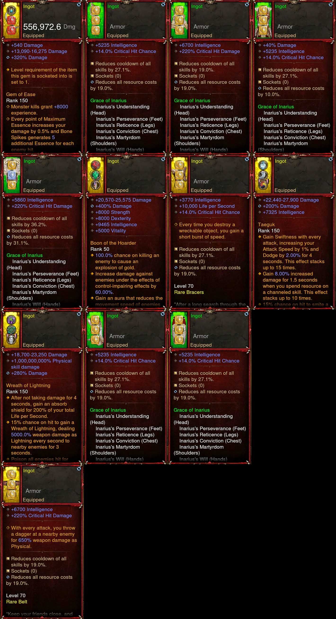 [Primal Ancient] Diablo 3 Immortal v5 Type-R Ingot Modded Necromancer Inarius Set Diablo 3 Mods ROS Seasonal and Non Seasonal Save Mod - Modded Items and Gear - Hacks - Cheats - Trainers for Playstation 4 - Playstation 5 - Nintendo Switch - Xbox One