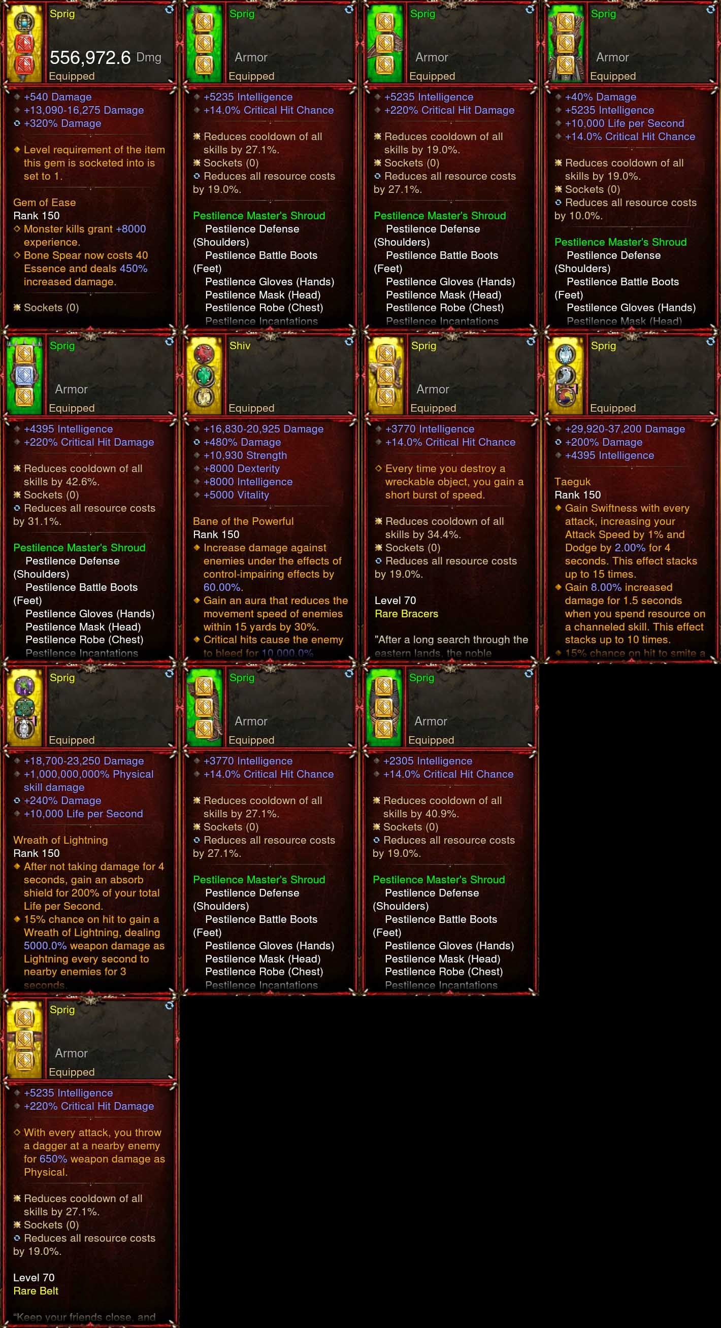 [Primal Ancient] Diablo 3 Immortal v5 Type-R Sprig Modded Necromancer Pestilence Set Diablo 3 Mods ROS Seasonal and Non Seasonal Save Mod - Modded Items and Gear - Hacks - Cheats - Trainers for Playstation 4 - Playstation 5 - Nintendo Switch - Xbox One