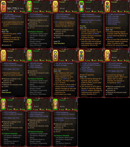 [Primal Ancient] [Quad DPS] [LIMITED] Diablo 3 IMv5 Tal Rasha Wizard Set Thunder W2 Diablo 3 Mods ROS Seasonal and Non Seasonal Save Mod - Modded Items and Gear - Hacks - Cheats - Trainers for Playstation 4 - Playstation 5 - Nintendo Switch - Xbox One