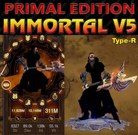 [Primal Ancient] Immortality v5 Type-R FASTEST TStorms Monk v2 Killing-Diablo 3 Mods - Playstation 4, Xbox One, Nintendo Switch