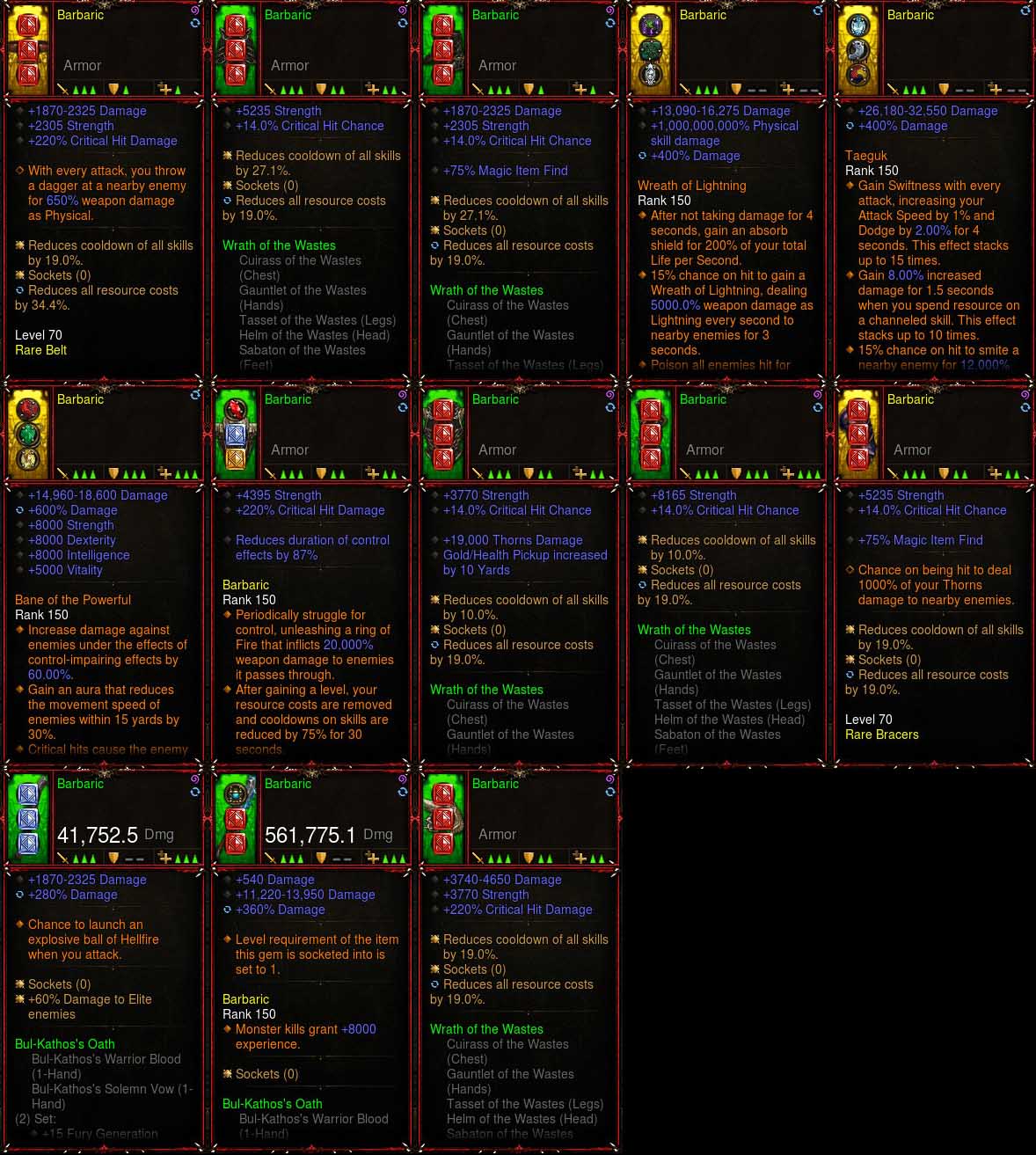 [Primal Ancient] [Quad DPS] [LIMITED] Diablo 3 IMv5 Waste Barbarian Set Barbaric W1 Diablo 3 Mods ROS Seasonal and Non Seasonal Save Mod - Modded Items and Gear - Hacks - Cheats - Trainers for Playstation 4 - Playstation 5 - Nintendo Switch - Xbox One
