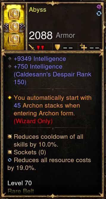 Abyss Addon: Fazula's Improbable Chain Modded Belt Diablo 3 Mods ROS Seasonal and Non Seasonal Save Mod - Modded Items and Gear - Hacks - Cheats - Trainers for Playstation 4 - Playstation 5 - Nintendo Switch - Xbox One