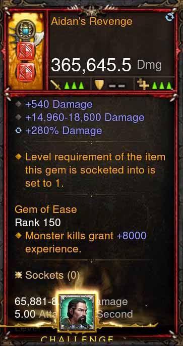[Primal Ancient] 365k Actual DPS Aidans Revenge Diablo 3 Mods ROS Seasonal and Non Seasonal Save Mod - Modded Items and Gear - Hacks - Cheats - Trainers for Playstation 4 - Playstation 5 - Nintendo Switch - Xbox One