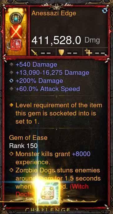 [Primal Ancient] 411k DPS Anessazi Edge Diablo 3 Mods ROS Seasonal and Non Seasonal Save Mod - Modded Items and Gear - Hacks - Cheats - Trainers for Playstation 4 - Playstation 5 - Nintendo Switch - Xbox One