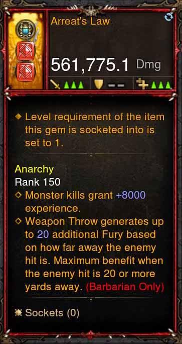 [Primal Ancient] 561k Actual DPS Arreats Law - Diablo 3 Mods Store - Seasonal and non-seasonal - Modded Items and Gear for PlayStation 4, PlayStation 5, Nintendo Switch, and Xbox One