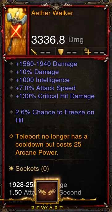 [Primal Ancient] Fake Legit Aether Walker Wand Diablo 3 Mods ROS Seasonal and Non Seasonal Save Mod - Modded Items and Gear - Hacks - Cheats - Trainers for Playstation 4 - Playstation 5 - Nintendo Switch - Xbox One