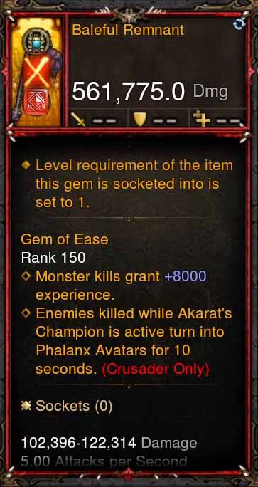 [Primal Ancient] 561k Actual DPS Baleful Remnant Diablo 3 Mods ROS Seasonal and Non Seasonal Save Mod - Modded Items and Gear - Hacks - Cheats - Trainers for Playstation 4 - Playstation 5 - Nintendo Switch - Xbox One