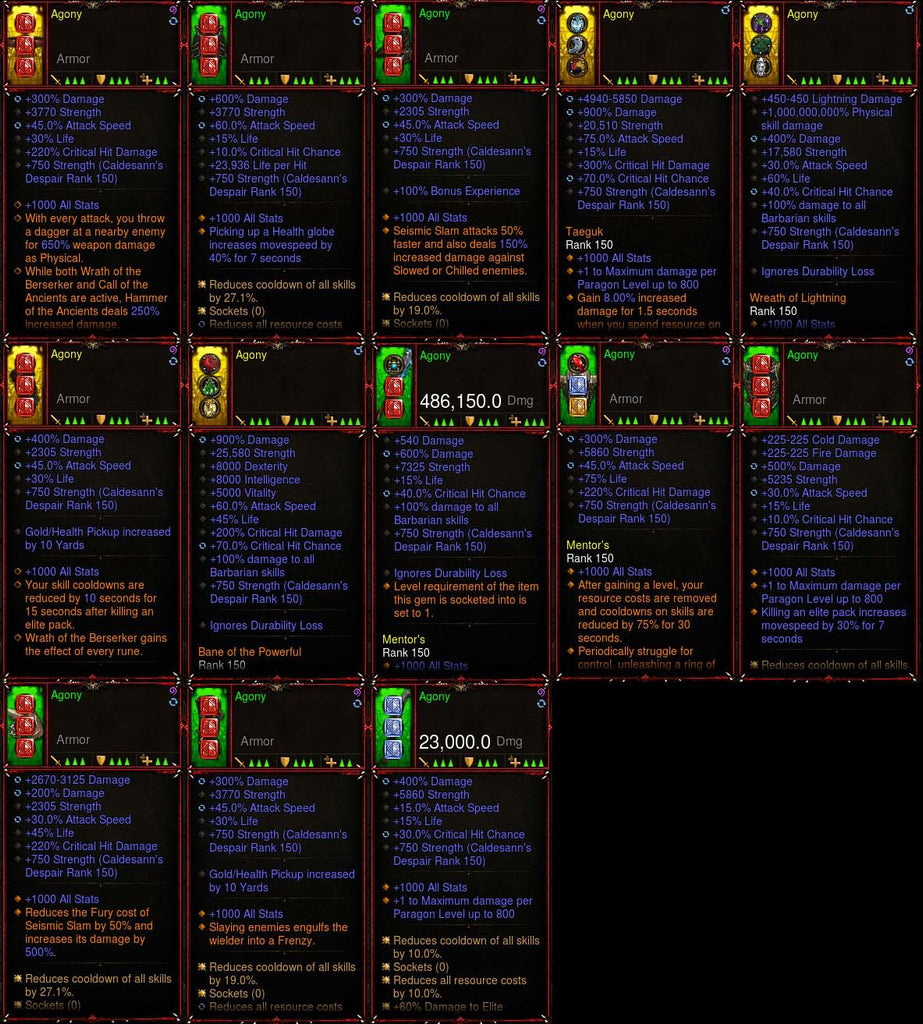[Primal-Eth+S] 1-70 Diablo 3 IMv6 Waste Barbarian Set Agony (Very High Stats + All Eth Leg Affixes)-Modded Sets-Diablo 3 Mods ROS-Akirac Diablo 3 Mods Seasonal and Non Seasonal Save Mod - Modded Items and Sets Hacks - Cheats - Trainer - Editor for Playstation 4-Playstation 5-Nintendo Switch-Xbox One
