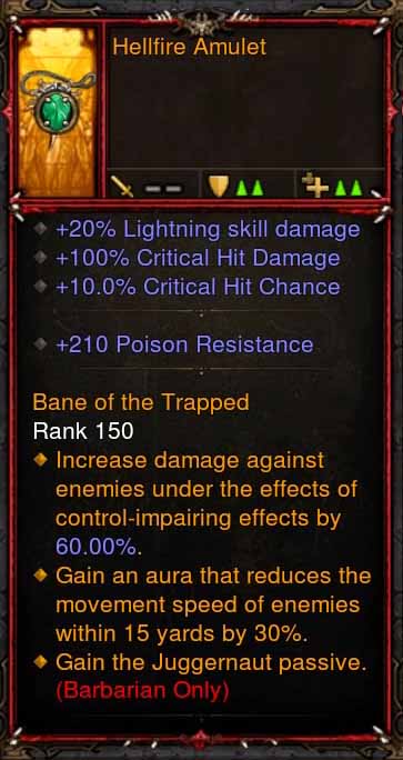 [Primal Ancient] Fake Legit Hellfire Amulet Barbarian Juggernaut Diablo 3 Mods ROS Seasonal and Non Seasonal Save Mod - Modded Items and Gear - Hacks - Cheats - Trainers for Playstation 4 - Playstation 5 - Nintendo Switch - Xbox One