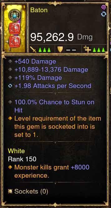 Baton 100% Stun Sword 2.X APSpeed Diablo 3 Mods ROS Seasonal and Non Seasonal Save Mod - Modded Items and Gear - Hacks - Cheats - Trainers for Playstation 4 - Playstation 5 - Nintendo Switch - Xbox One