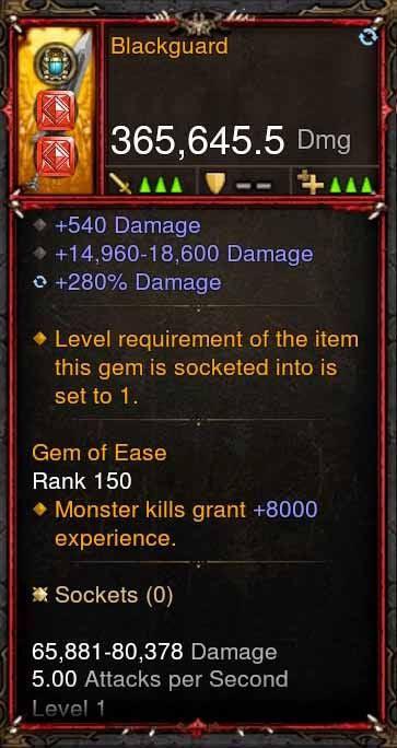 [Primal Ancient] 365k Actual DPS Blackguard Diablo 3 Mods ROS Seasonal and Non Seasonal Save Mod - Modded Items and Gear - Hacks - Cheats - Trainers for Playstation 4 - Playstation 5 - Nintendo Switch - Xbox One