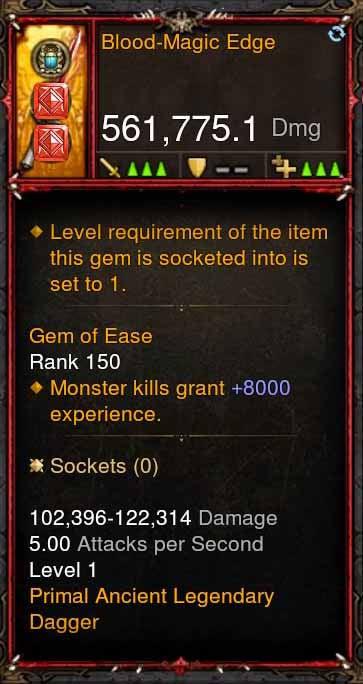 [Primal Ancient] 561k Actual DPS Blood-Magic Edge Diablo 3 Mods ROS Seasonal and Non Seasonal Save Mod - Modded Items and Gear - Hacks - Cheats - Trainers for Playstation 4 - Playstation 5 - Nintendo Switch - Xbox One