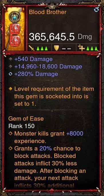 [Primal Ancient] 365k Actual DPS Blood Brother Diablo 3 Mods ROS Seasonal and Non Seasonal Save Mod - Modded Items and Gear - Hacks - Cheats - Trainers for Playstation 4 - Playstation 5 - Nintendo Switch - Xbox One