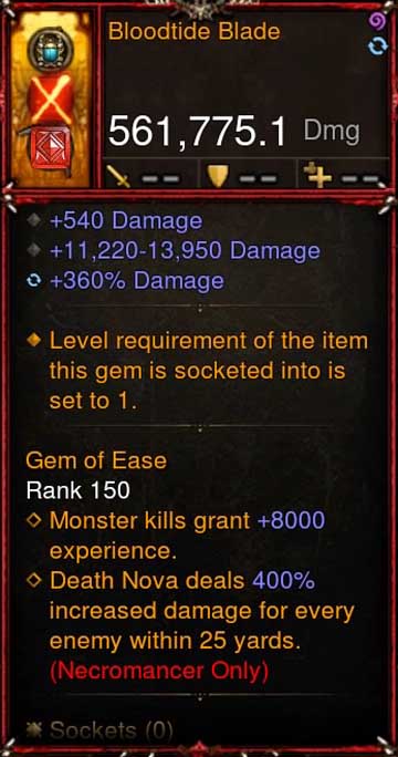 [Primal Ancient] [QUAD DPS] 2.6.5 Bloodtide Blade 561K DPS Diablo 3 Mods ROS Seasonal and Non Seasonal Save Mod - Modded Items and Gear - Hacks - Cheats - Trainers for Playstation 4 - Playstation 5 - Nintendo Switch - Xbox One