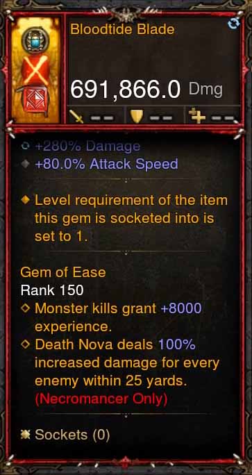 [Primal Ancient] [QUAD DPS] 2.6.1 Bloodtide Blade 691k DPS Diablo 3 Mods ROS Seasonal and Non Seasonal Save Mod - Modded Items and Gear - Hacks - Cheats - Trainers for Playstation 4 - Playstation 5 - Nintendo Switch - Xbox One
