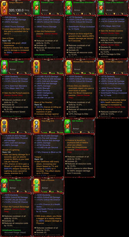 [Primal Ancient] 1-70 BobbaPearl's v2 Unhallow Demon Hunter Set for 150 Rift #A6-Diablo 3 Mods - Playstation 4, Xbox One, Nintendo Switch