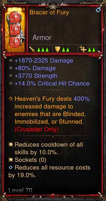 [Primal Ancient] [QUAD DPS] 2.6.1 Bracers of Fury Diablo 3 Mods ROS Seasonal and Non Seasonal Save Mod - Modded Items and Gear - Hacks - Cheats - Trainers for Playstation 4 - Playstation 5 - Nintendo Switch - Xbox One