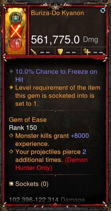 [Primal Ancient] 561k Actual DPS Buriza-do Kyanon - Diablo 3 Mods Store - Seasonal and non-seasonal - Modded Items and Gear for PlayStation 4, PlayStation 5, Nintendo Switch, and Xbox One