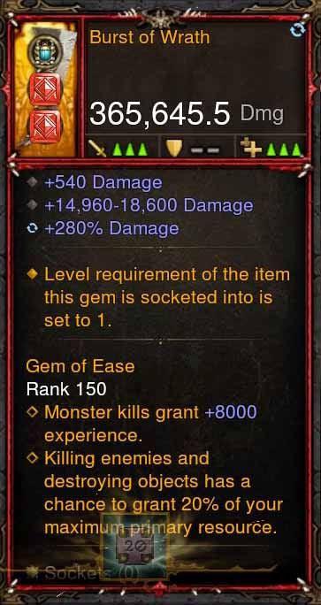 [Primal Ancient] 365k Actual DPS Burst of Wrath Diablo 3 Mods ROS Seasonal and Non Seasonal Save Mod - Modded Items and Gear - Hacks - Cheats - Trainers for Playstation 4 - Playstation 5 - Nintendo Switch - Xbox One