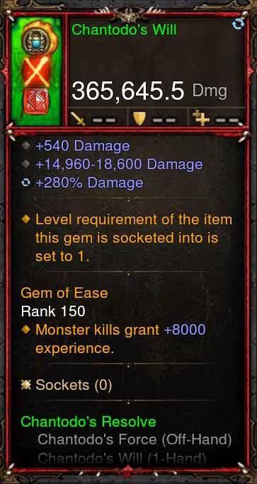 [Primal Ancient] 365k Actual DPS Chantodos Will Diablo 3 Mods ROS Seasonal and Non Seasonal Save Mod - Modded Items and Gear - Hacks - Cheats - Trainers for Playstation 4 - Playstation 5 - Nintendo Switch - Xbox One