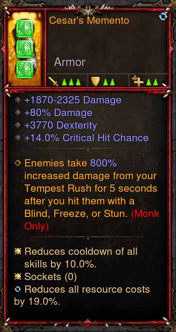 [Primal Ancient] [QUAD DPS] 2.6.1 Cesar's Memento Bracers Diablo 3 Mods ROS Seasonal and Non Seasonal Save Mod - Modded Items and Gear - Hacks - Cheats - Trainers for Playstation 4 - Playstation 5 - Nintendo Switch - Xbox One