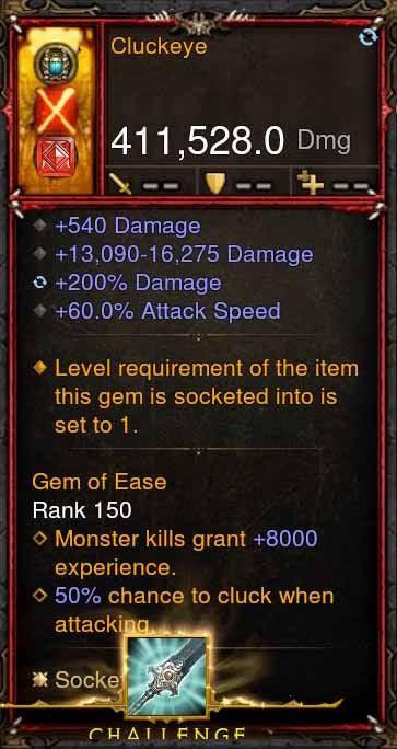 [Primal Ancient] 411k DPS Cluckeye Diablo 3 Mods ROS Seasonal and Non Seasonal Save Mod - Modded Items and Gear - Hacks - Cheats - Trainers for Playstation 4 - Playstation 5 - Nintendo Switch - Xbox One