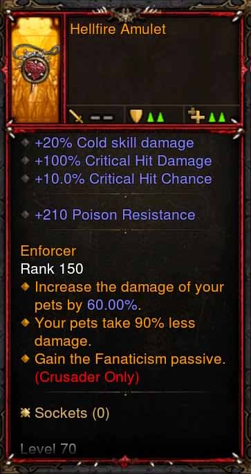 [Primal Ancient] Fake Legit Hellfire Amulet Crusader Fanaticism Diablo 3 Mods ROS Seasonal and Non Seasonal Save Mod - Modded Items and Gear - Hacks - Cheats - Trainers for Playstation 4 - Playstation 5 - Nintendo Switch - Xbox One