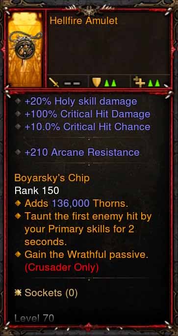 [Primal Ancient] Fake Legit Hellfire Amulet Crusader Wrathful Passive Diablo 3 Mods ROS Seasonal and Non Seasonal Save Mod - Modded Items and Gear - Hacks - Cheats - Trainers for Playstation 4 - Playstation 5 - Nintendo Switch - Xbox One