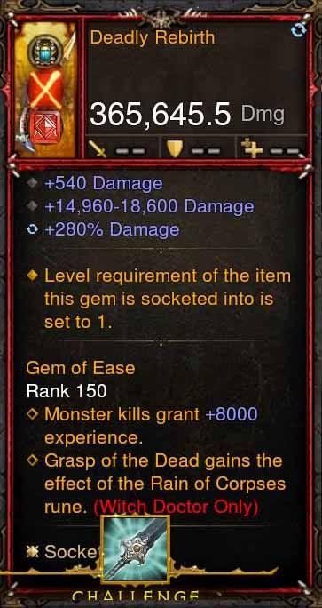[Primal Ancient] 365k Actual DPS Deadly Rebirth Diablo 3 Mods ROS Seasonal and Non Seasonal Save Mod - Modded Items and Gear - Hacks - Cheats - Trainers for Playstation 4 - Playstation 5 - Nintendo Switch - Xbox One