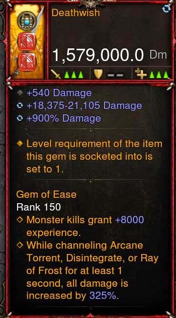 [Primal-Ethereal Infused] 1,579,000 DPS Acutal DPS Weapon DEATHWISH II Diablo 3 Mods ROS Seasonal and Non Seasonal Save Mod - Modded Items and Gear - Hacks - Cheats - Trainers for Playstation 4 - Playstation 5 - Nintendo Switch - Xbox One