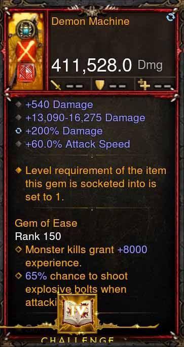 [Primal Ancient] 411k DPS Demon Machine Diablo 3 Mods ROS Seasonal and Non Seasonal Save Mod - Modded Items and Gear - Hacks - Cheats - Trainers for Playstation 4 - Playstation 5 - Nintendo Switch - Xbox One