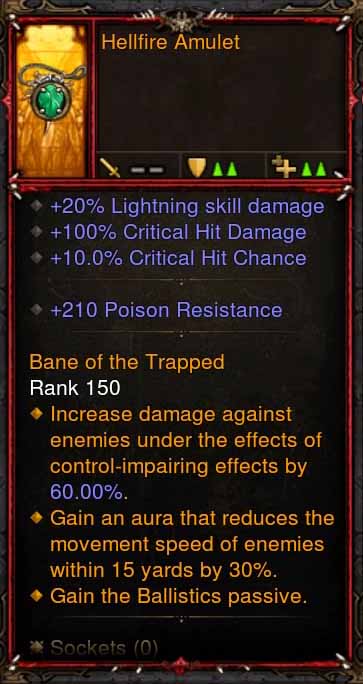 [Primal Ancient] Fake Legit Hellfire Amulet Demon Hunter Ballistics Passive Diablo 3 Mods ROS Seasonal and Non Seasonal Save Mod - Modded Items and Gear - Hacks - Cheats - Trainers for Playstation 4 - Playstation 5 - Nintendo Switch - Xbox One