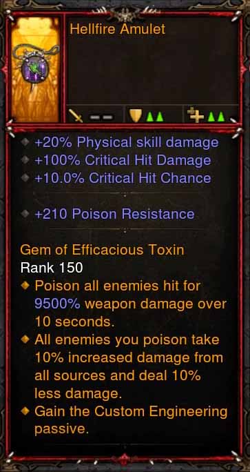 [Primal Ancient] Fake Legit Hellfire Amulet Demon Hunter Custom Engineering Diablo 3 Mods ROS Seasonal and Non Seasonal Save Mod - Modded Items and Gear - Hacks - Cheats - Trainers for Playstation 4 - Playstation 5 - Nintendo Switch - Xbox One
