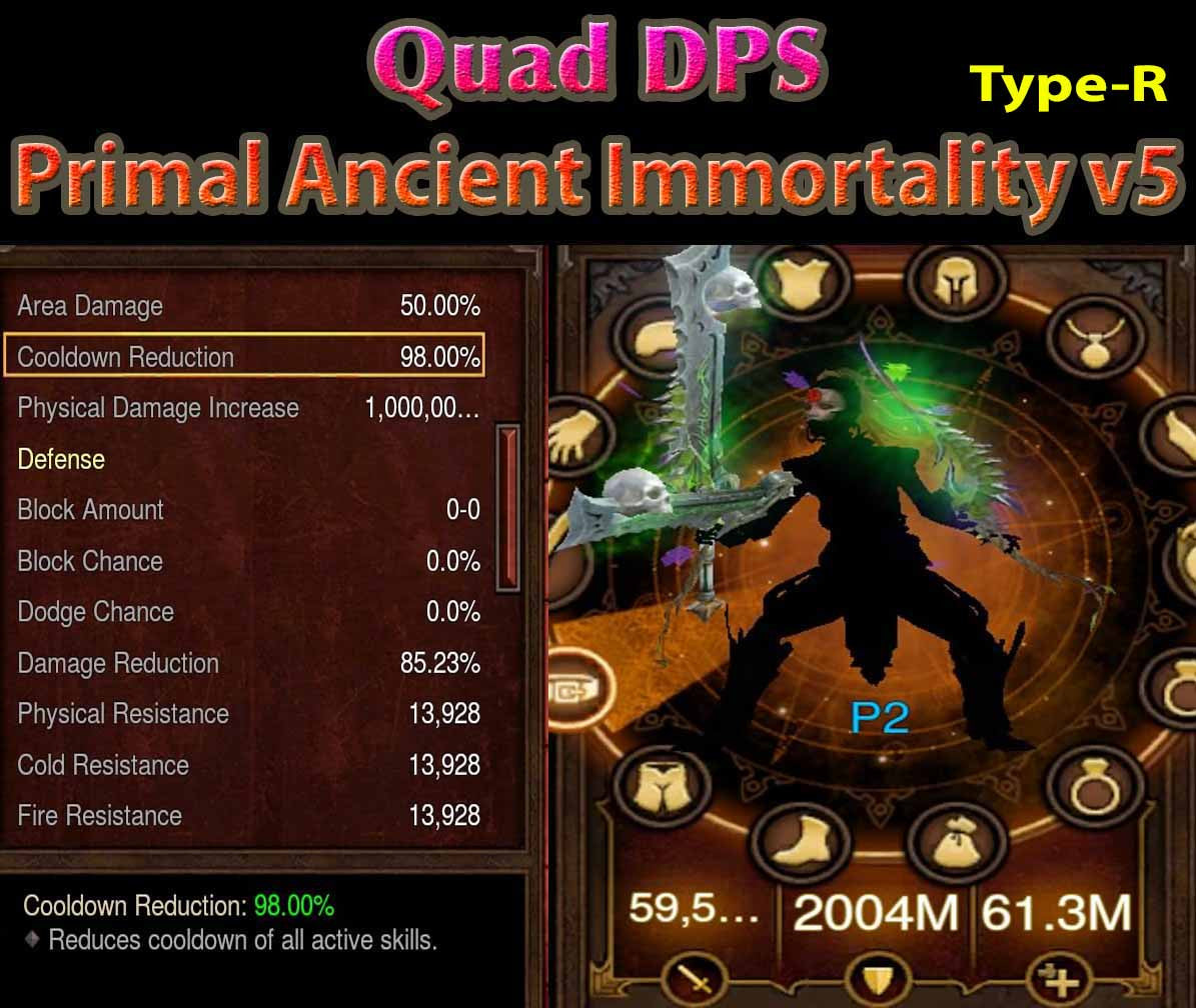 [Primal Ancient] [Quad DPS] Diablo 3 Immortal v5 SPEED FOH TYPE-R Jade Witch Doctor Diseased Diablo 3 Mods ROS Seasonal and Non Seasonal Save Mod - Modded Items and Gear - Hacks - Cheats - Trainers for Playstation 4 - Playstation 5 - Nintendo Switch - Xbox One