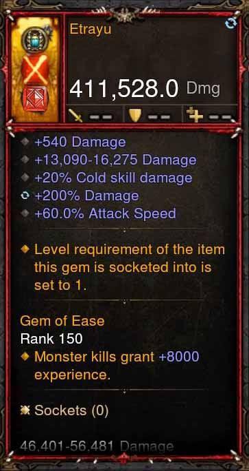 [Primal Ancient] 411k DPS Etrayu Diablo 3 Mods ROS Seasonal and Non Seasonal Save Mod - Modded Items and Gear - Hacks - Cheats - Trainers for Playstation 4 - Playstation 5 - Nintendo Switch - Xbox One