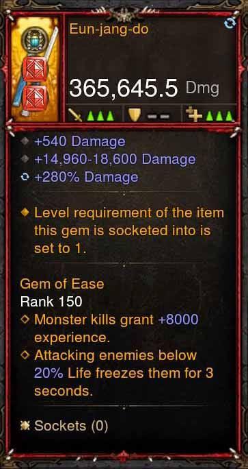 [Primal Ancient] 365k Actual DPS Eun-jang-do Diablo 3 Mods ROS Seasonal and Non Seasonal Save Mod - Modded Items and Gear - Hacks - Cheats - Trainers for Playstation 4 - Playstation 5 - Nintendo Switch - Xbox One